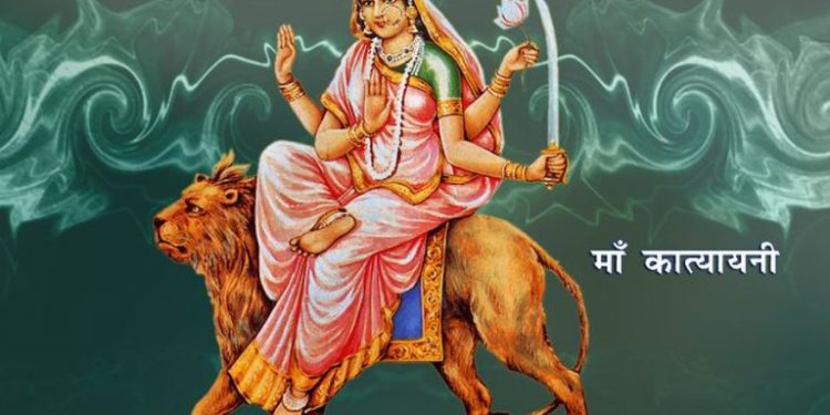 नवरात्रको छैटौं दिन, कात्यायनी देवीको पूजा अर्चना गरिदै