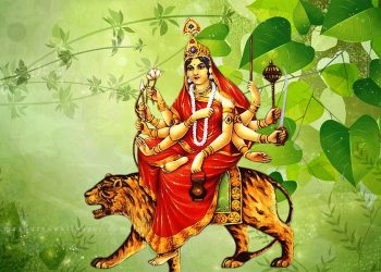 दशैंको तेस्रो दिन आज भक्तजनहरुले चन्द्रघण्टाको पूजा गरिंदै