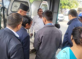 कम परिमाणमा बिक्री गर्ने पेट्रोल पम्पमा सिल