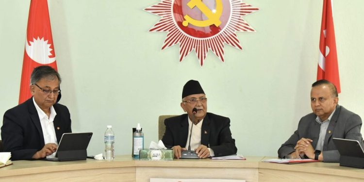 एमालेको सचिवालय बैठक भोलि बस्दै