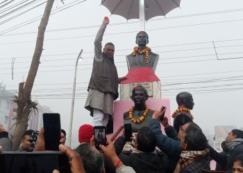 बलिदानी दिवसमा सहिदहरूलाई श्रद्धाञ्जली ।