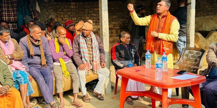 जनता समाजवादी पार्टी, नेपालद्वारा हेमपुरमा वडा समिति गठन ।