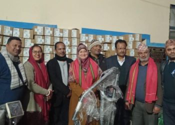 मलंगवा प्रादेशिक अस्पताललाई ५३ लाखभन्दा बढीको मेडिकल सामग्री सहयोग प्राप्त ।