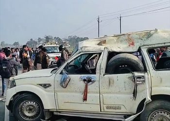 भारतको मुजफ्फरपुरमा गाडी दुर्घटना: पाँच नेपाली तीर्थयात्रीको मृत्यु