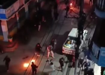 ताप्लेजुङको फुङलिङ बजारमा ‘नो केबुलकार’ समूह र प्रहरीबीच झडप