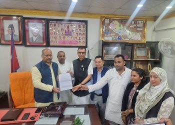 ‎पानीको संकट समाधानबारे पाँच प्रतिपक्षी दलको संयुक्त ध्यानाकर्षण‎