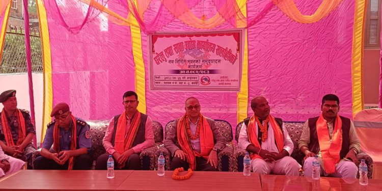 ‎सर्लाहीमा घरेलु तथा साना उद्योग कार्यालयको नयाँ भवन उद्घाटन