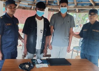 ‎धनुषामा लागू औषध ‘खैरो हिरोइन’ सहित दुई युवक पक्राउ