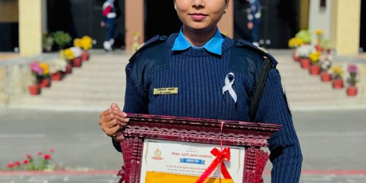 ‎नेपाल प्रहरीकी असई रागनी कुमारी यादव राष्ट्रिय स्तरमा ‘सर्वोत्कृष्ट प्रहरी’ घोषित
