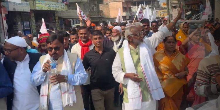 राष्ट्रिय मुक्ति पार्टीको चुनावी ¥याली तथा घरदैलो कार्यक्रम सम्पन्न