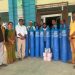 बरहथवा नगर अस्पताललाई अक्सिजन सिलिन्डर र नेबुलाइजर सहयोग